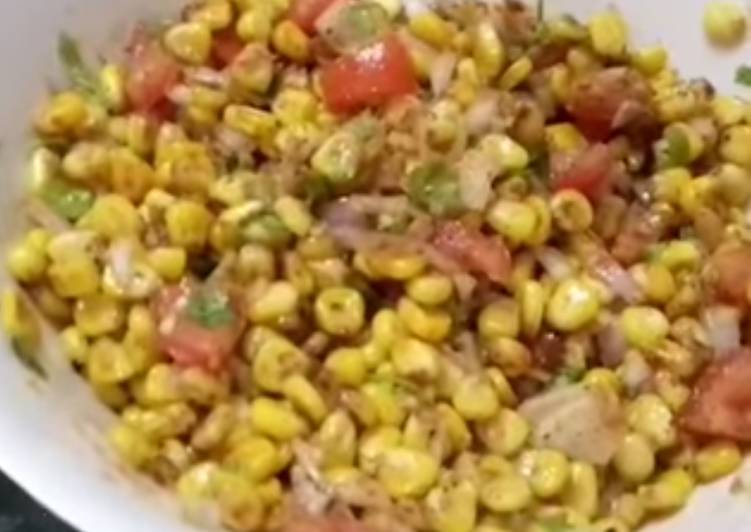 Recipe of Homemade Sweet corn peanut masala chat