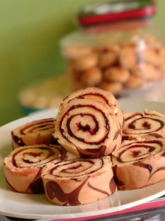 Foto resep Bolu gulung mini toping blueberry