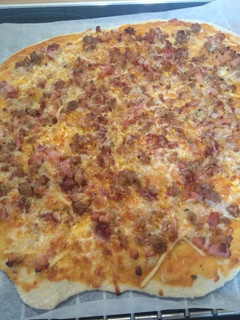 Una foto de Pizza Barbacoa