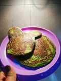 Pancakes verdes y sabrosos