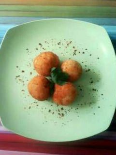 Foto resep Bolabola nasi goreng