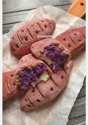 Foto resep 145. Goguma Ppang 🍠 - Korean Sweet Potato Bread (Gluten Free, No refined sugar)