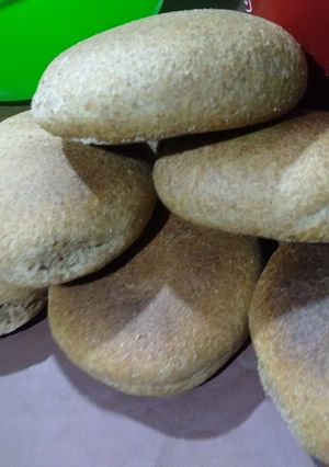 Una foto de Pan integral sin harina de trigo