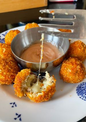 Foto resep Bitterbalen Ayam dan Mozzarella Keju