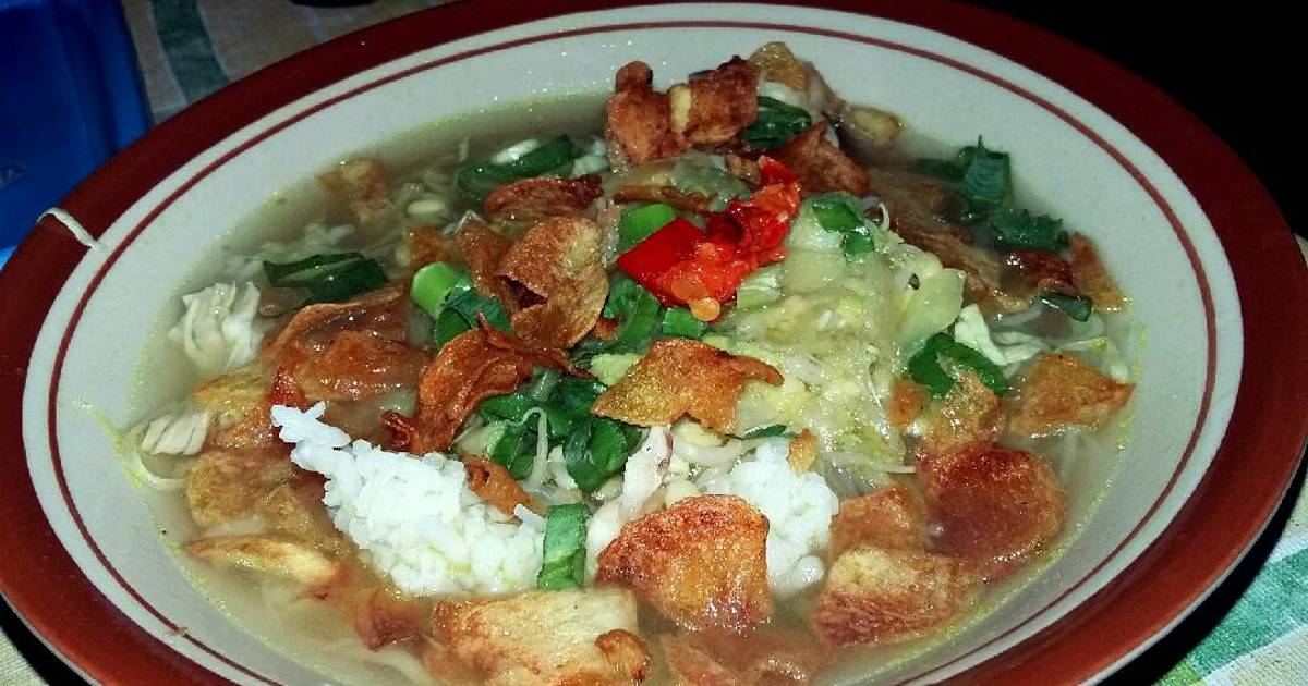 Resep Soto ayam kampung oleh Ines Saraswati - Cookpad