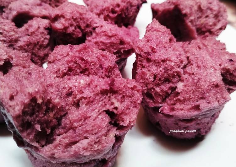 Resep Kue mangkok ubi ungu yang Lezat Sekali