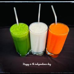 Tri colour juice A picture of Tri colour juice.