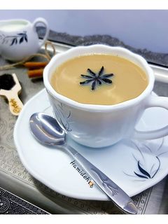 عکسی از دستور چای کرک عربی (Arabic tea)☕