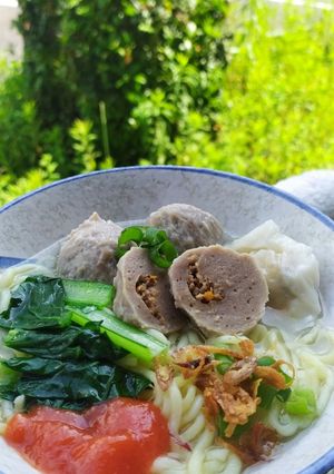Foto resep Bakso sapi homemade