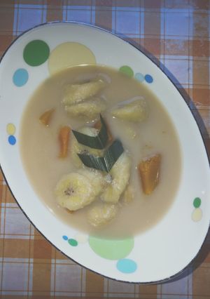 Foto resep Kolak pisang kabocha/labu kuning