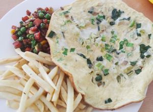Foto resep Telur Dadar Pegagan