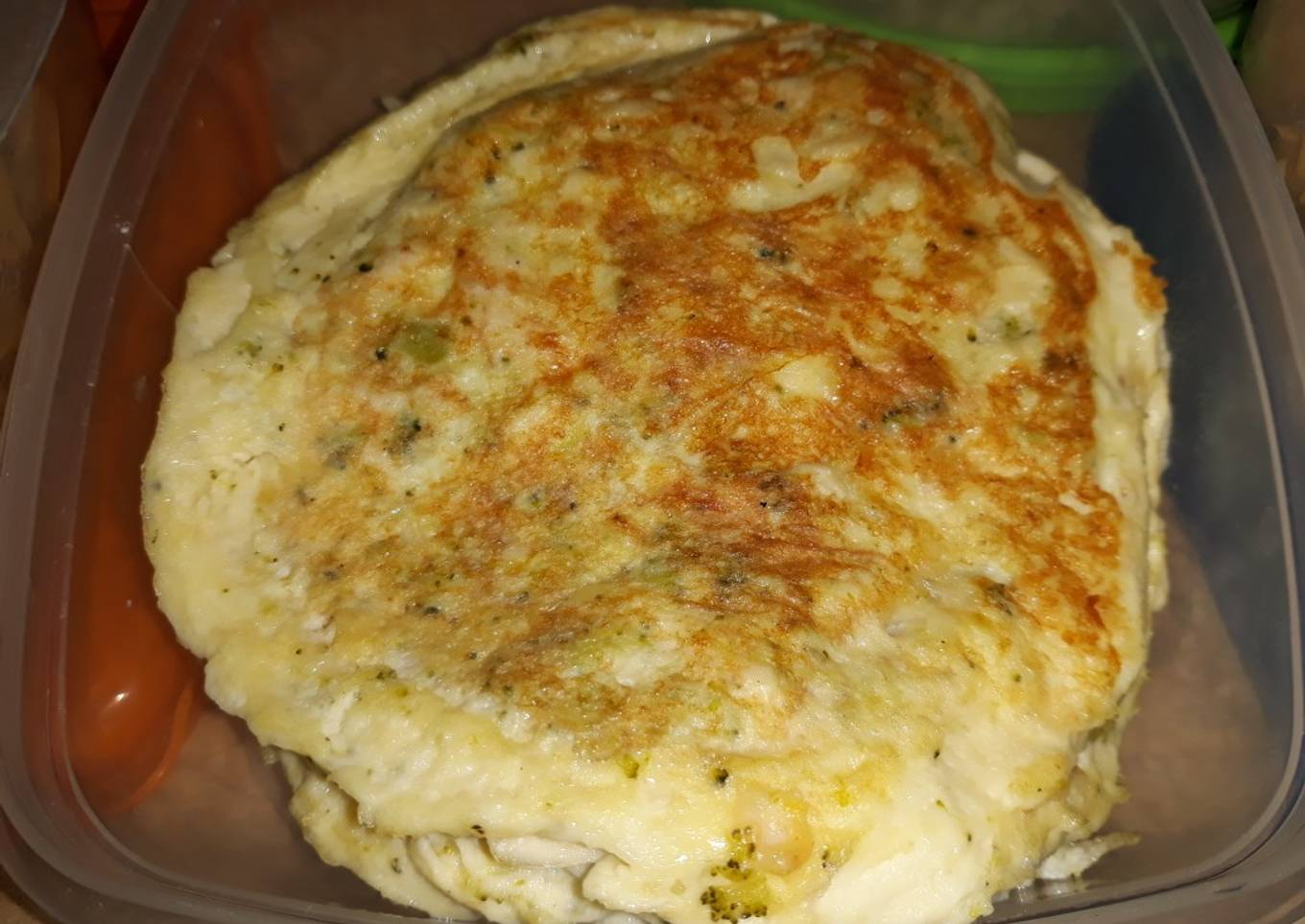 Tortilla con 5 claras de huevo