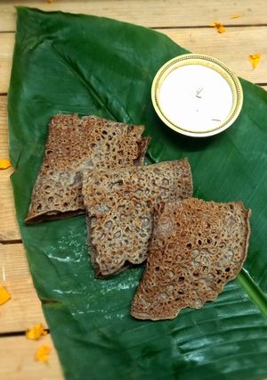A picture of Sprouted Ragi Flour Dosa.