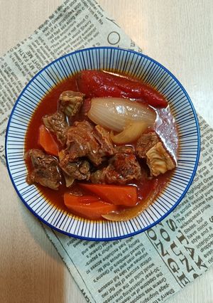 A picture of Tomato Braised Beef.