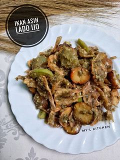 Foto resep Ikan Asin Lado Ijo