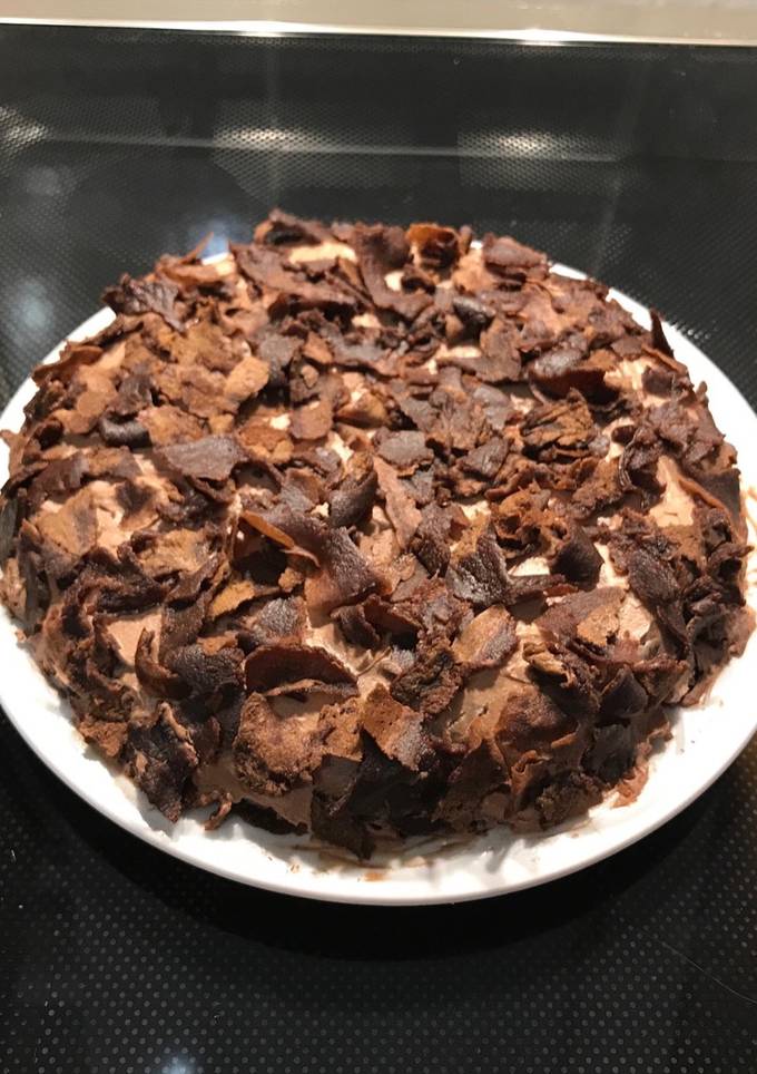 Млинцевий шоколадний торт🍫