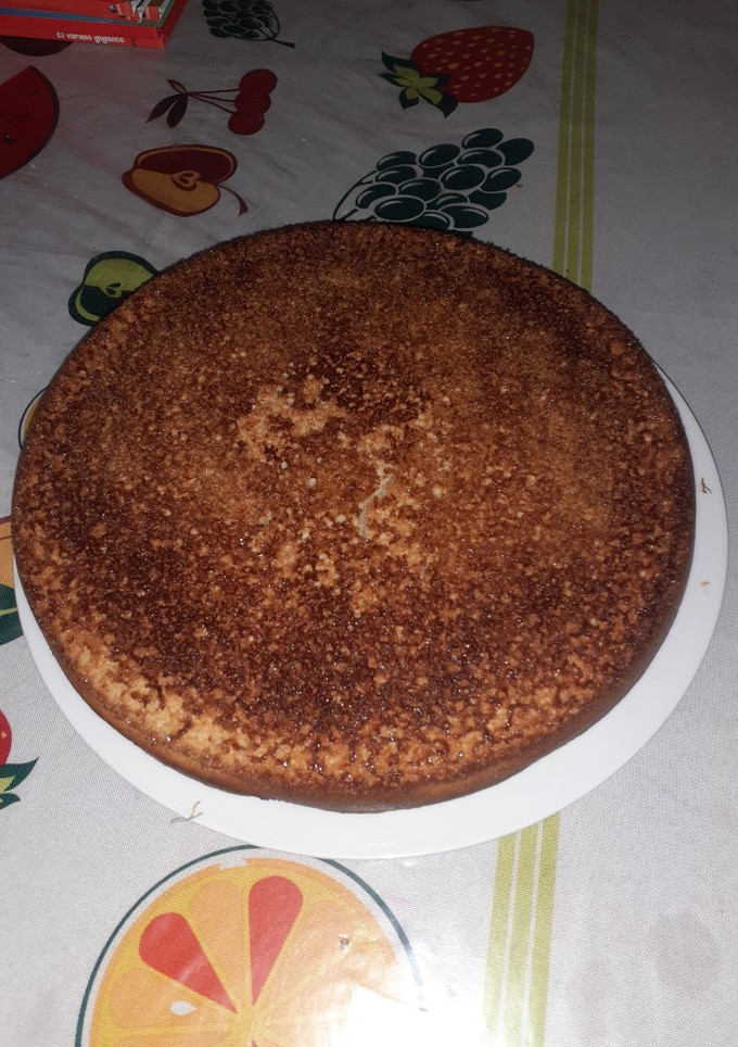 Una foto de Bizcochuelo de banana y avena
