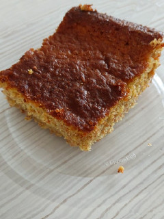 Una foto de Bizcocho de naranja y harina integral