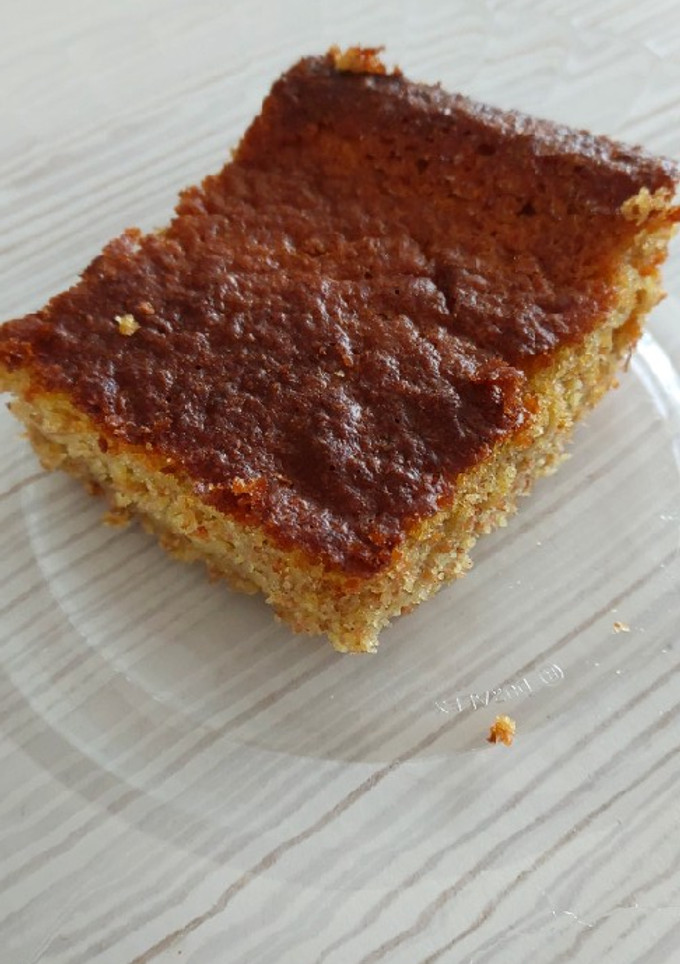 Una foto de Bizcocho de naranja y harina integral