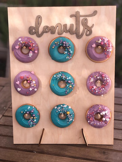 Una foto de Donuts al horno