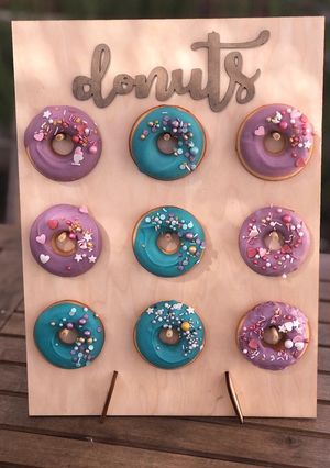 Una foto de Donuts al horno