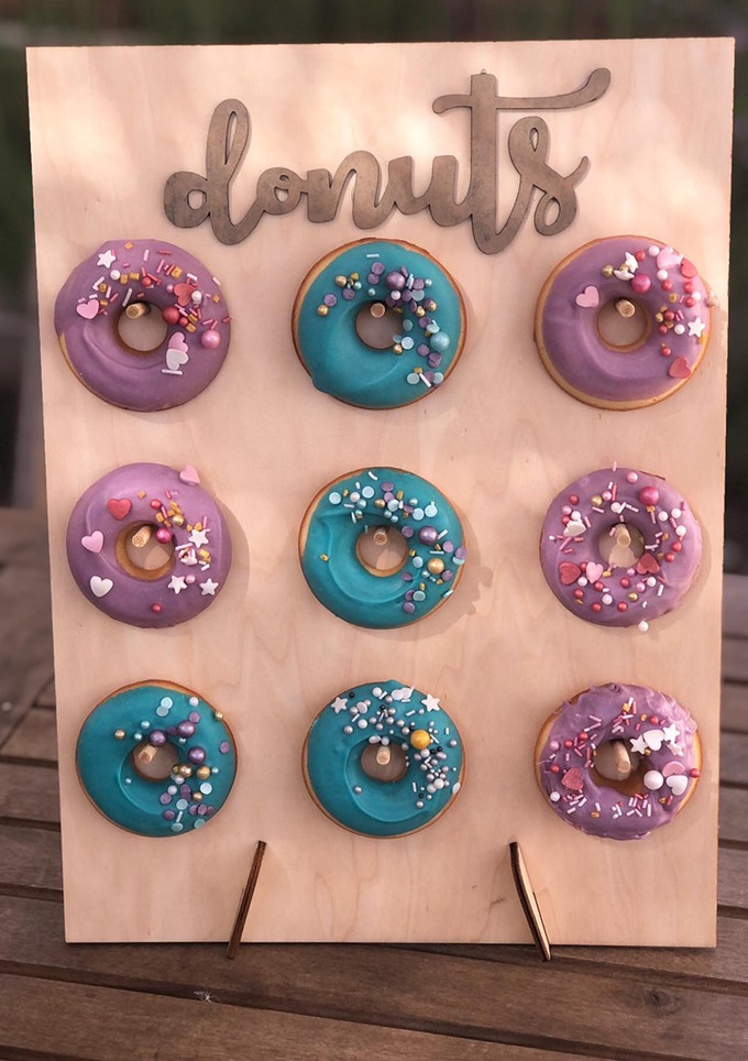 Una foto de Donuts al horno