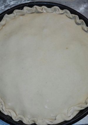 Una foto de Tarta de puerro