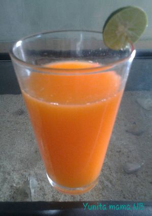 Foto resep Jus Wortel Konon Penurun Kolesterol