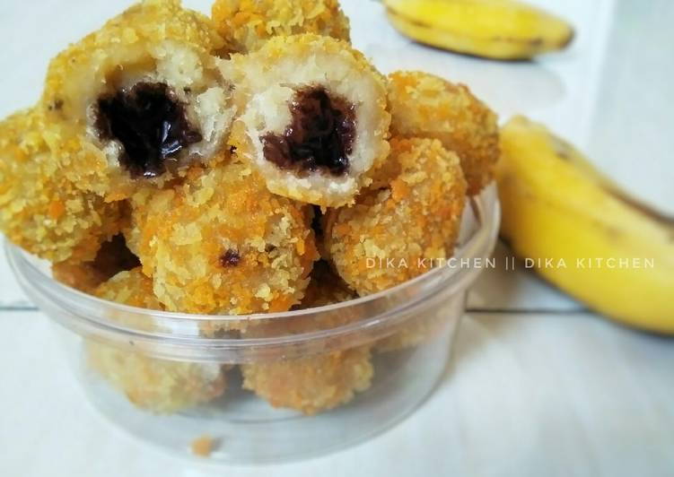 Bola-bola piscoky (pisang coklat crispy) 🍌