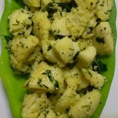 A picture of Tadka idli.