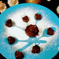 A picture of Homemade chocolate.