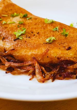 A picture of Japanese Jiggly Omelette.