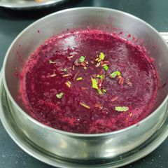 A picture of Beetroot soup.