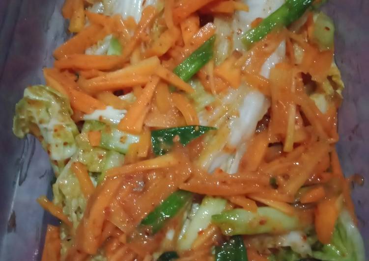 makanan Kimchi boncabe Anti Gagal