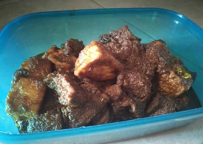 Cara Gampang Membuat Krengsengan daging &amp; tahu, Enak