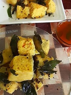 ঢোকলা(Dhokla recipe in Bengali) রেসিপির প্রধান ছবি