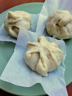 Foto di Bao, Baozi (panini al vapore) con ripieno di carne