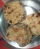 Jalebi paratha of pudina
