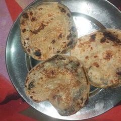 Jalebi paratha of pudina A picture of Jalebi paratha of pudina.