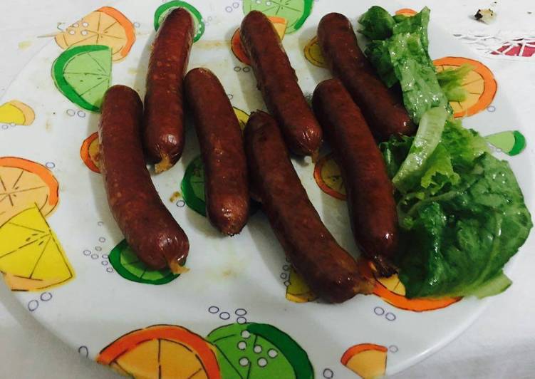 How to Cooking at dinner Grilled Russians