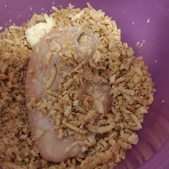 A picture of French Fried Onion Chicken.