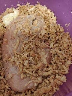 A picture of French Fried Onion Chicken.