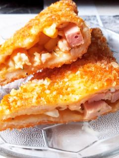 Foto resep Roti goreng isi Prawn Sausage Chesse Mayo with Sweet Corn