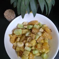 Fruit chaat (navratri special) A picture of Fruit chaat (navratri special).