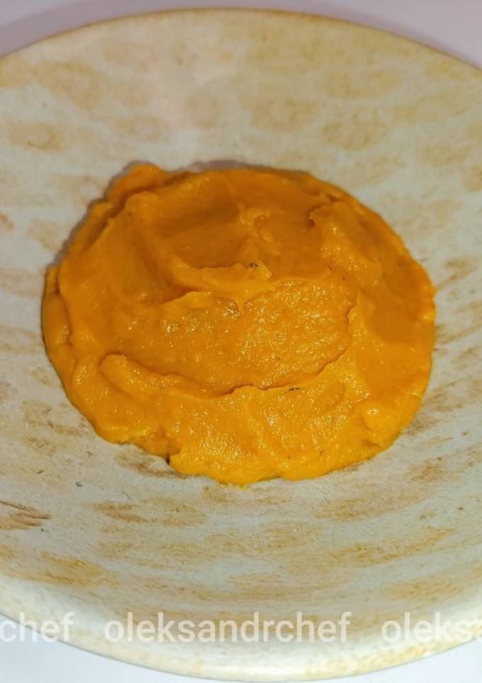 Пюре з печеного батату🍠/Baked sweet potato puree