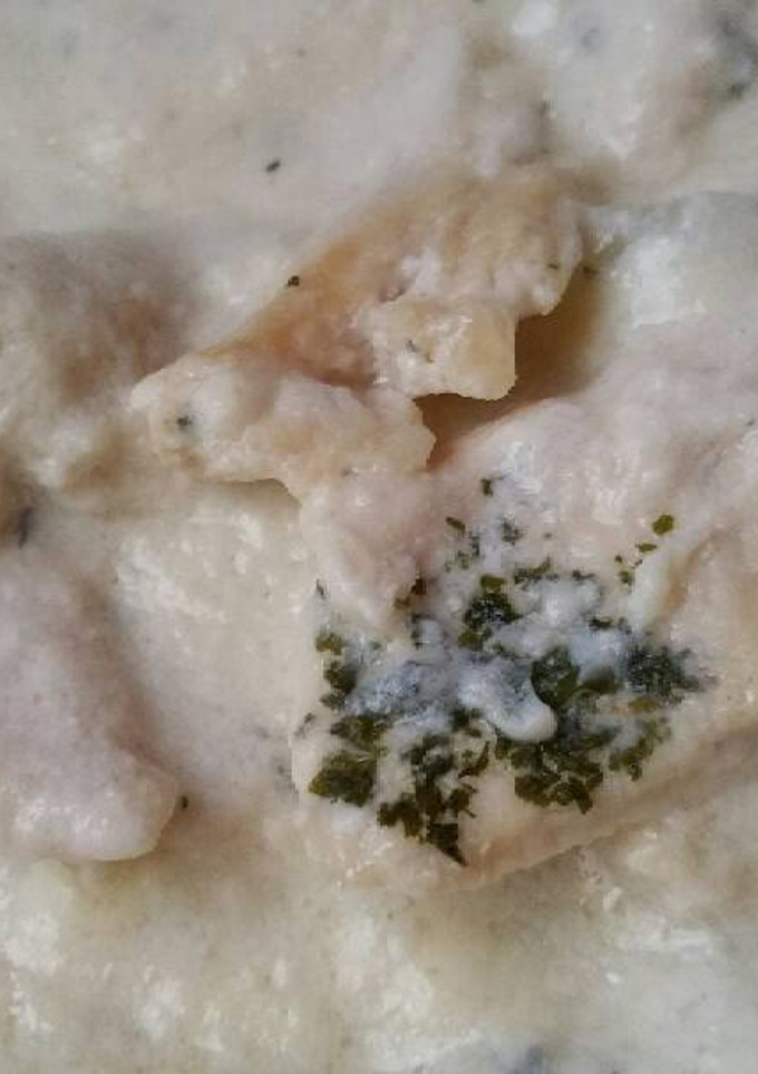 Una foto de Cachos de pollo con salsa de Queso azul