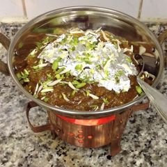 A picture of Badam Ka Halwa.