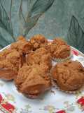 Bolu Kukus Gula Merah (dengan tepung protein tinggi)