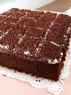 Foto resep Cake Coklat Kukus Putih Telur