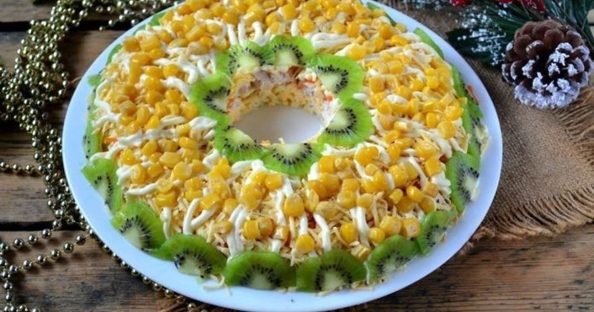 Рецепты Новогодних Салатов С Курицей Рецепты Новогодних Салатов С Курицей